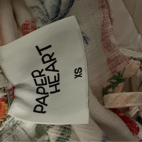 Paper Heart Womens Summer Maxi Dress Size XS FRESH FRUITS Sexy Back - Picture 6 of 12